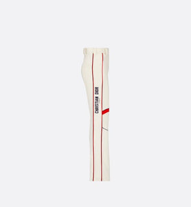 DiorAlps Flared Ski Pants • White Technical Fabric
