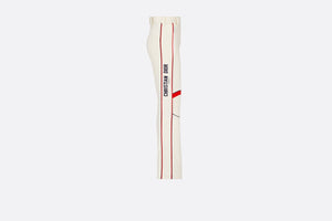 DiorAlps Flared Ski Pants • White Technical Fabric