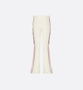 DiorAlps Flared Ski Pants • White Technical Fabric