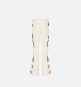 DiorAlps Flared Ski Pants • White Technical Fabric