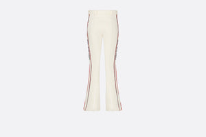 DiorAlps Flared Ski Pants • White Technical Fabric