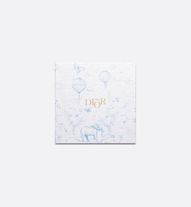 Toile de Jouy Newborn Gift Set • Sky Blue and White Muslin, Interlock and Cotton Velvet