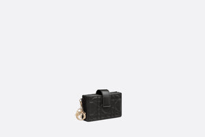 Lady Dior 5-Gusset Card Holder • Black Cannage Lambskin