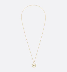 Large Rose Des Vents Medallion • Yellow Gold, Diamond and Mother-of-pearl