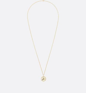 Large Rose Des Vents Medallion • Yellow Gold, Diamond and Mother-of-pearl