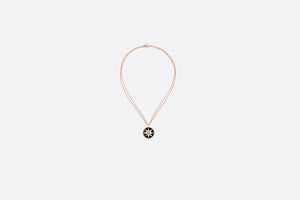 Large Rose Des Vents Medallion • Rose Gold, Diamond and Onyx