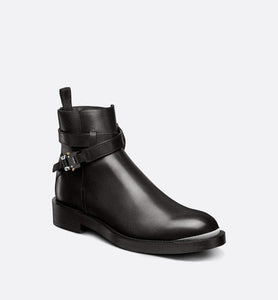 Dior Evidence Ankle Boot • Black Smooth Calfskin