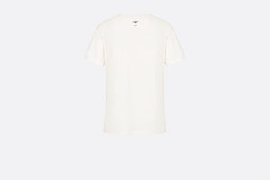 'WE SHOULD ALL BE FEMINISTS' T-Shirt • White Cotton Jersey and Linen