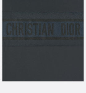 Reversible Cropped Down Jacket • Blue and Ecru Dior Oblique Quilted Technical Taffeta
