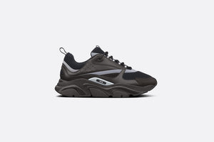 B22 Sneaker • Black Technical Mesh and Smooth Calfskin