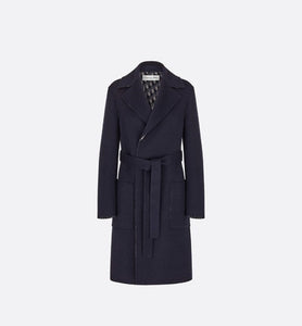 Coat • Blue Double-Sided Wool