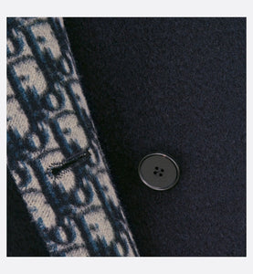 Coat • Blue Double-Sided Wool