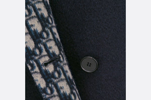 Coat • Blue Double-Sided Wool