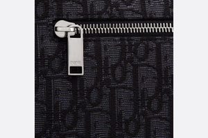 Toiletry Bag • Black Dior Oblique Jacquard