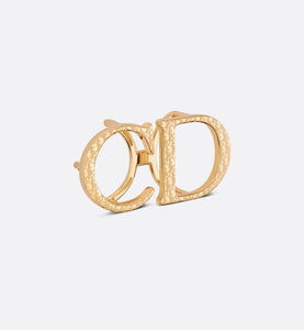 'CD' Belt Buckle • Dior Oblique Gold-Finish Brass, 35 MM