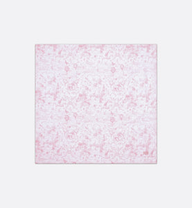 Toile de Jouy Newborn Gift Set • Pale Pink and White Muslin, Interlock and Cotton Velvet