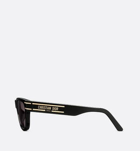 DiorSignature S6U • Black Rectangular Sunglasses