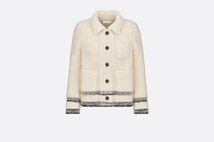 Caro Jacket • Ecru Technical Wool Fleece Knit