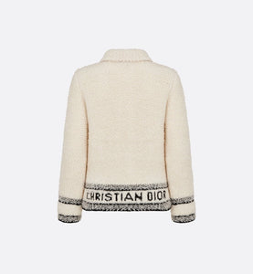 Caro Jacket • Ecru Technical Wool Fleece Knit