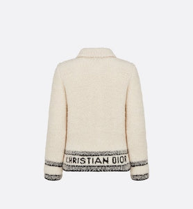 Caro Jacket • Ecru Technical Wool Fleece Knit