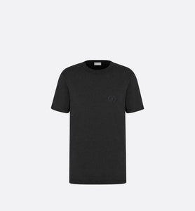 CD Icon T-Shirt • Black Cotton Jersey