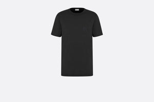 CD Icon T-Shirt • Black Cotton Jersey