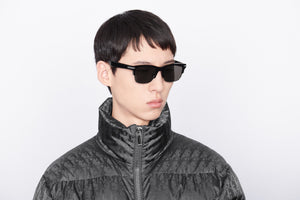 DiorBlackSuit C1U • Black Rectangular Sunglasses