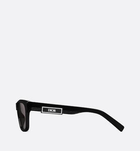DiorB23 S1I • Black Rectangular Sunglasses