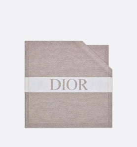 Blanket • Heathered Beige and Ivory Wool and Cashmere Tricot Knit