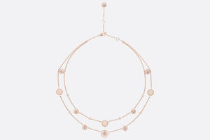 Rose Des Vents Necklace • Pink Gold, Diamonds and Mother-of-Pearl