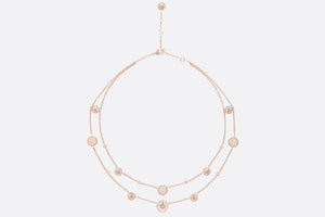 Rose Des Vents Necklace • Pink Gold, Diamonds and Mother-of-Pearl