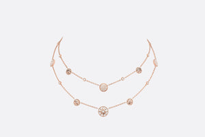 Rose Des Vents Necklace • Pink Gold, Diamonds and Mother-of-Pearl