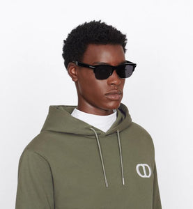 DiorBlackSuit C1U • Black Rectangular Sunglasses