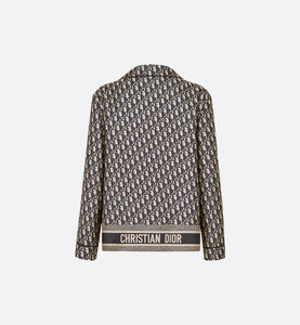 Jacket • Blue Dior Oblique Silk Twill