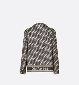 Jacket • Blue Dior Oblique Silk Twill