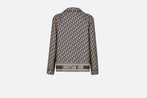 Jacket • Blue Dior Oblique Silk Twill