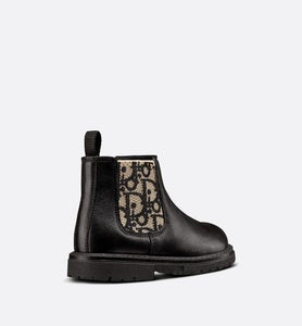 Baby Chelsea Boot • Black Polished Calfskin