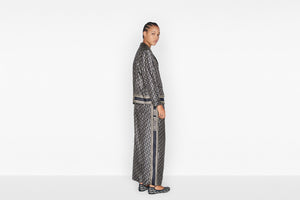 Dior Chez Moi Pants • Blue Dior Oblique Silk Twill