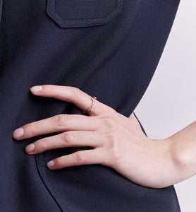 Bois de Rose Ring • Pink Gold and Diamonds