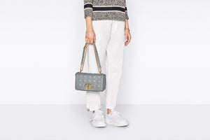 Medium Dior Caro Bag • Beige Supple Cannage Calfskin