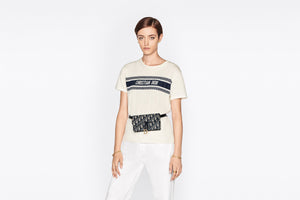 Saddle Belt Pouch • Blue Dior Oblique Jacquard
