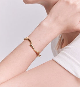 Bois de Rose Bracelet 15.5 cm • Yellow Gold