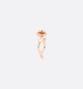 Small Rose Dior Couture Ring • Pink Gold and Diamonds