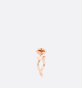 Small Rose Dior Couture Ring • Pink Gold and Diamonds