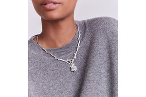 Rose Dior Bagatelle Necklace • 18K White Gold and Diamonds