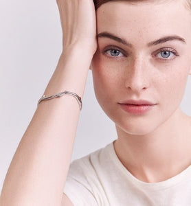 Bois de Rose Bracelet 15.5 cm • 18K White Gold