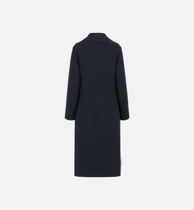 Coat • Blue Double-Sided Wool