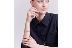 Bois de Rose Double Ring • Pink Gold and Diamonds