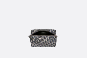 Dior Lingot 22 Bag • Beige and Black Dior Oblique Jacquard