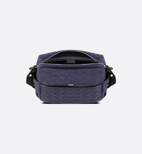 Changing Bag • Navy Blue Cannage Technical Canvas